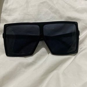 black square glasses